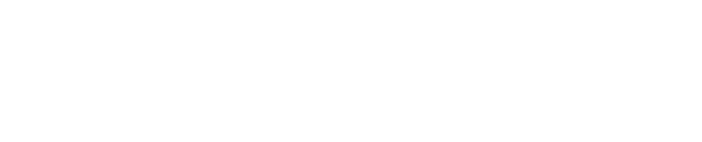 sapling rosby logo white